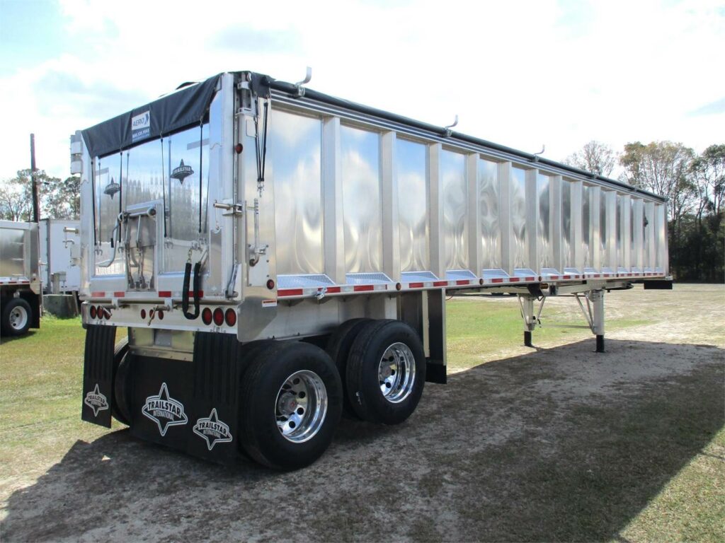 2026 Trailstar IN STOCK 40X102X66 FRAMELESS DUMP WITH DROP DOWN F