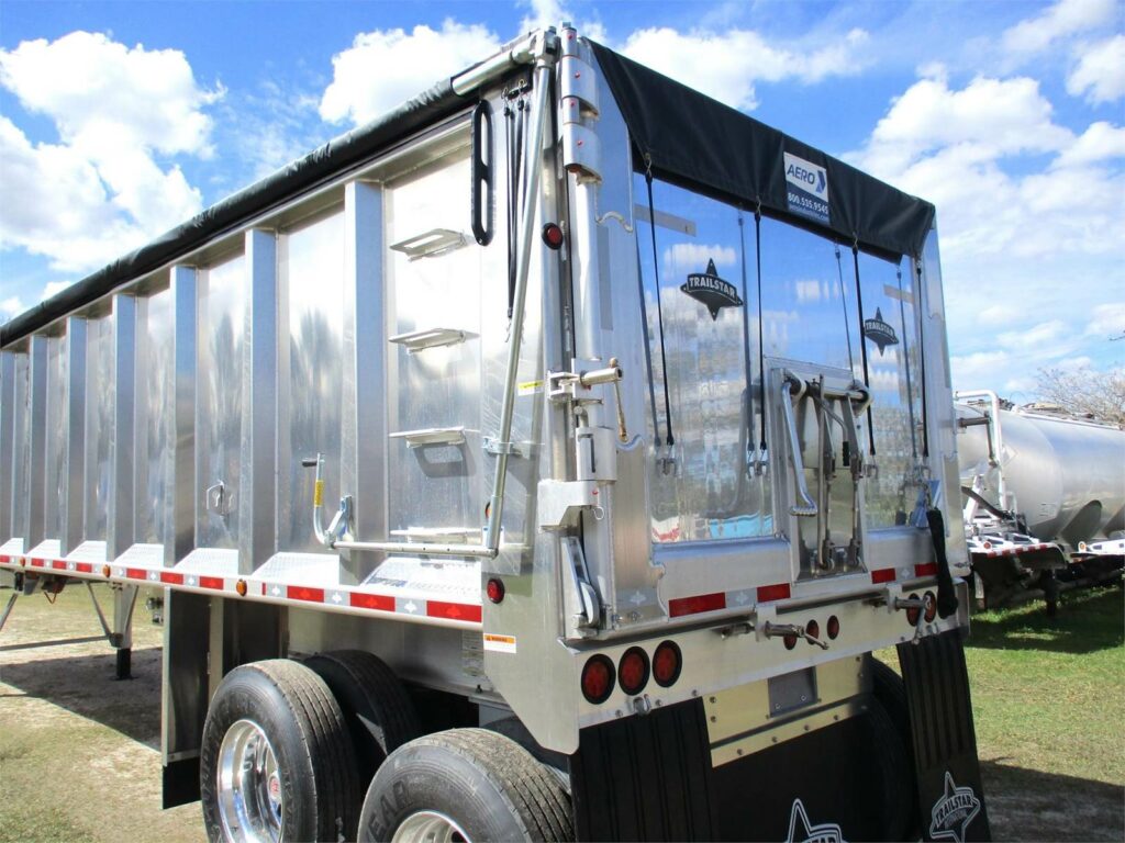 2026 Trailstar IN STOCK 40X102X66 FRAMELESS DUMP WITH DROP DOWN F