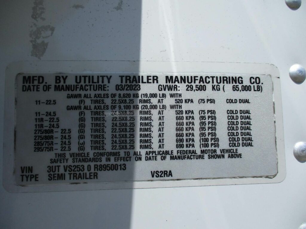 2024 UTILITY 53ft