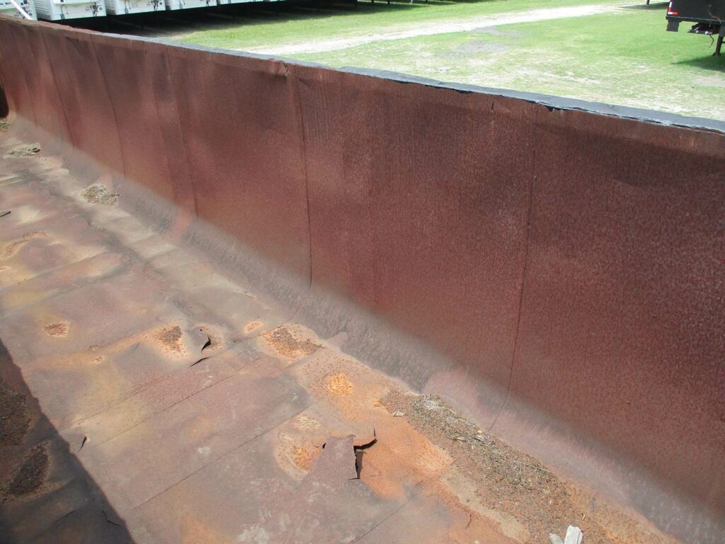 1998 Dorsey 37X96X60 STEEL FRAMELESS END DUMP