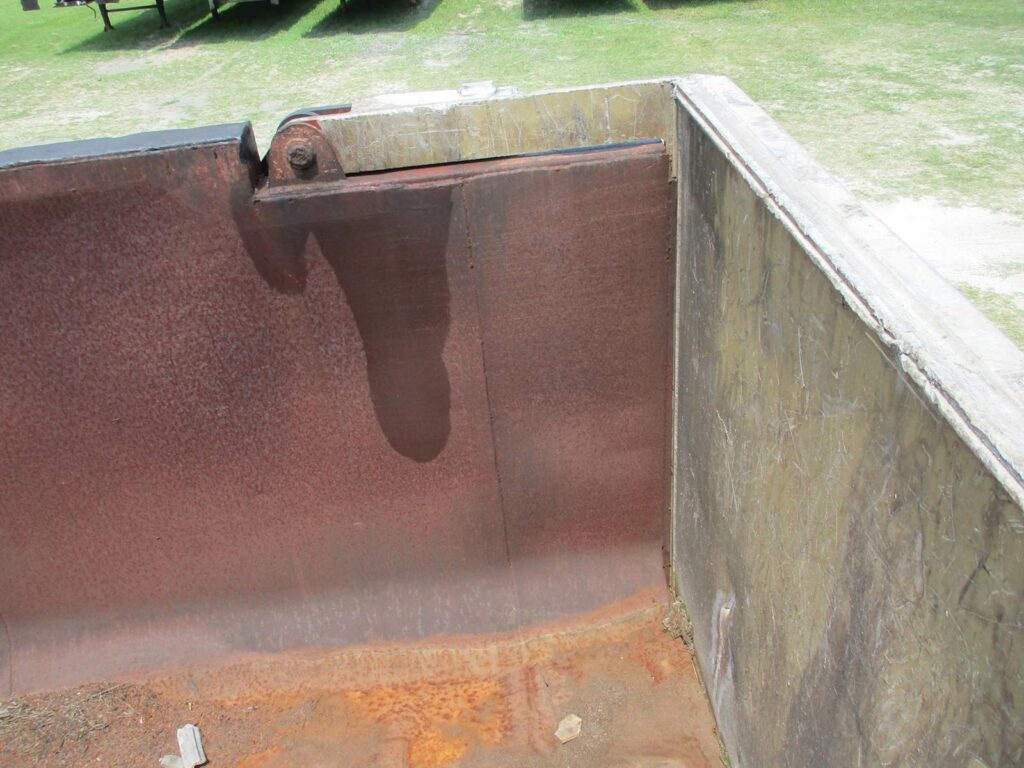 1998 Dorsey 37X96X60 STEEL FRAMELESS END DUMP