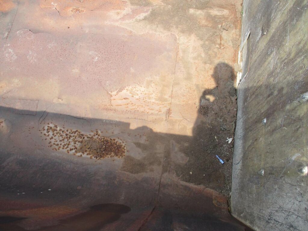 1998 Dorsey 37X96X60 STEEL FRAMELESS END DUMP