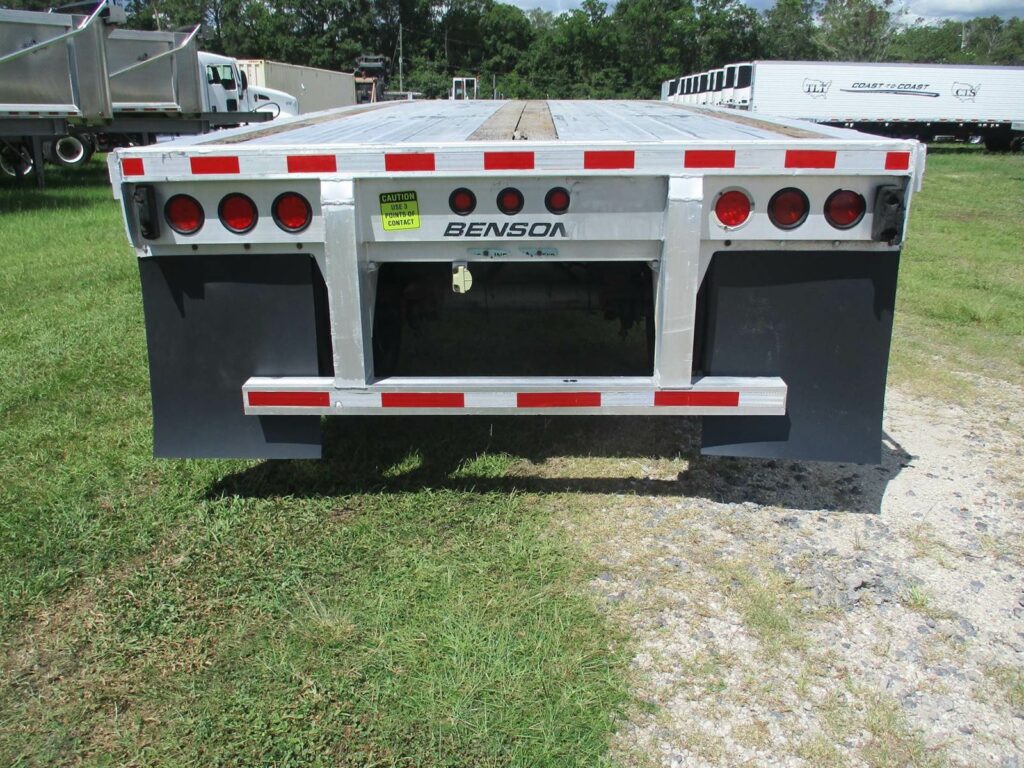 2010 Benson 48X102 ALUMINUM SPREAD AXLE FLAYBED
