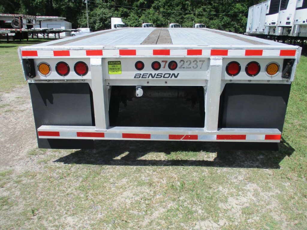 2010 Benson 48X102 SPREAD AXLE ALUMINUM FLATBED