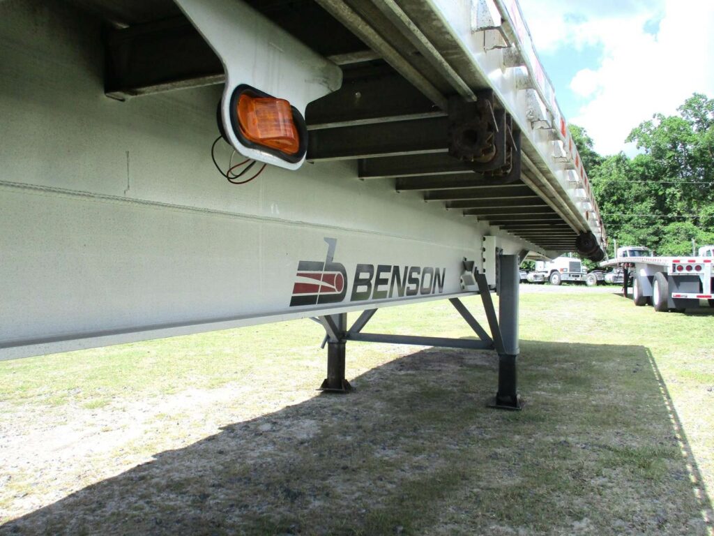 2010 Benson 48X102 SPREAD AXLE ALUMINUM FLATBED