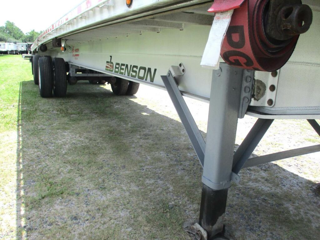 2010 Benson 48X102 SPREAD AXLE ALUMINUM FLATBED