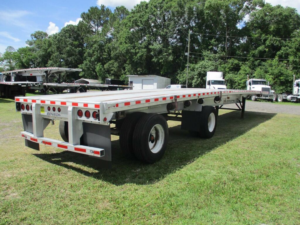 2010 Benson 48X102 SPREAD AXLE ALUMINUM FLATBED