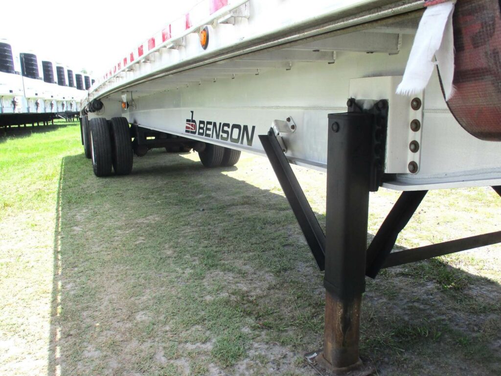 2010 Benson 48X102 SPREAD AXLE ALUMINUM FLATBED