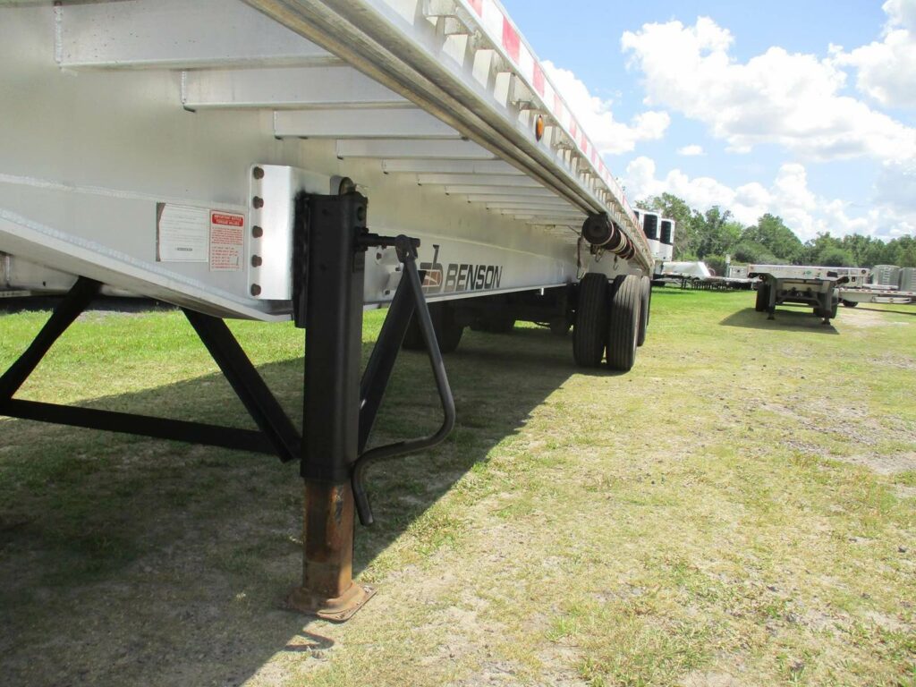 2010 Benson 48X102 SPREAD AXLE ALUMINUM FLATBED