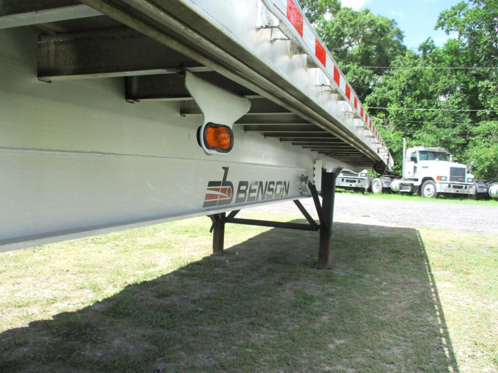 2010 Benson 48X102 SPREAD AXLE ALUMINUM FLATBED