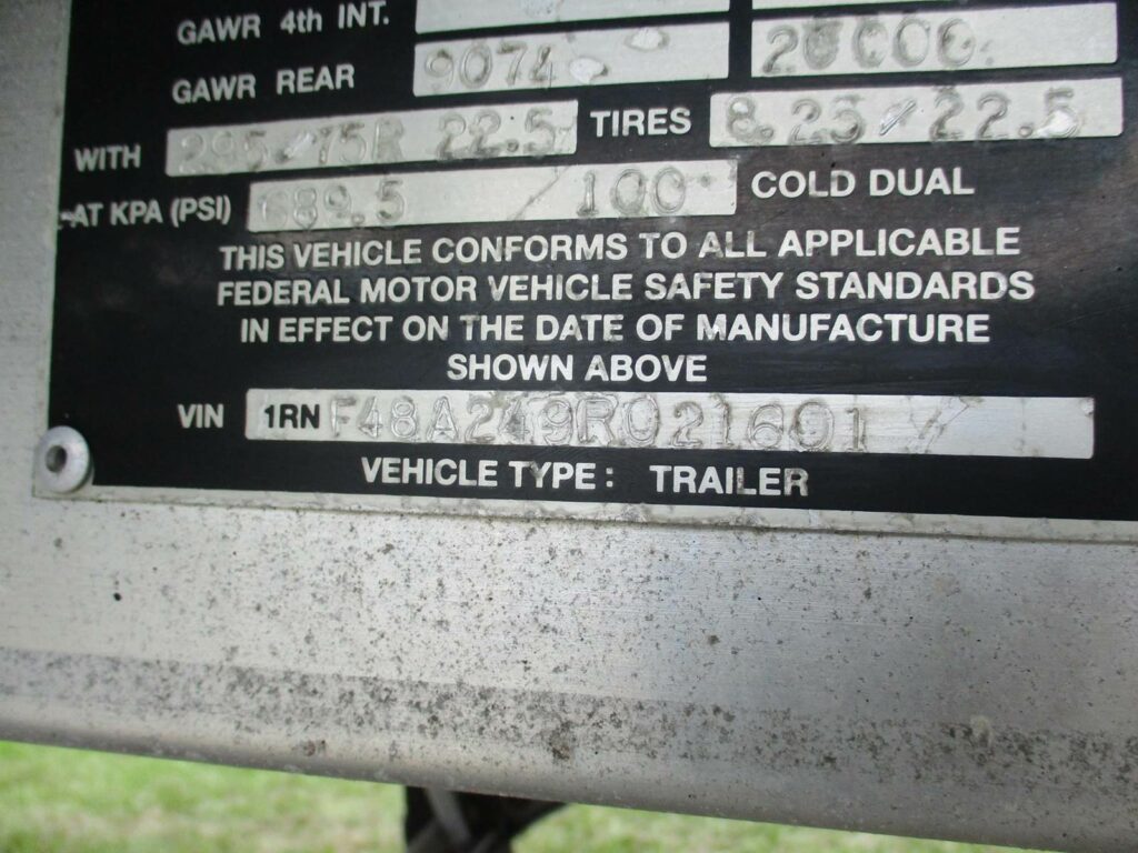 2009 Reitnouer MAXMISER 48X102 SPREAD AXLE ALUMINUM FLATBED