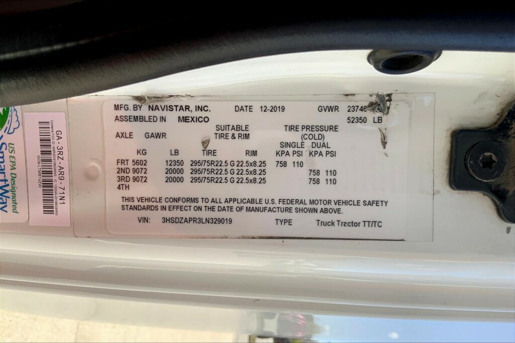 2020 CUM LT625 6×4 Day Cab