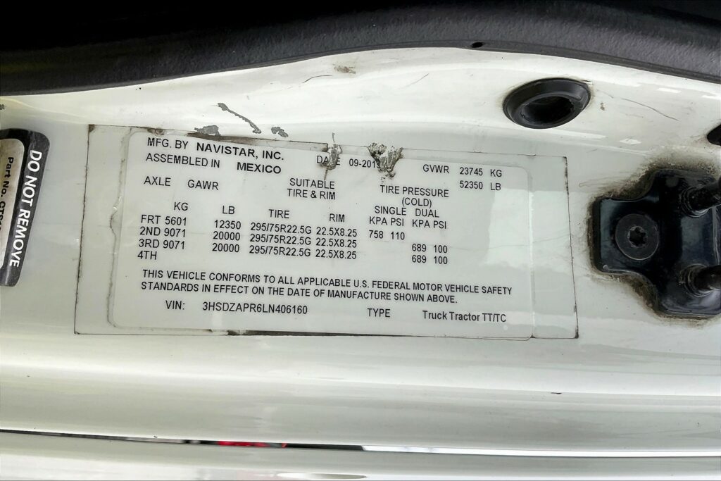 2020 CUM LT625 6×4 Day Cab