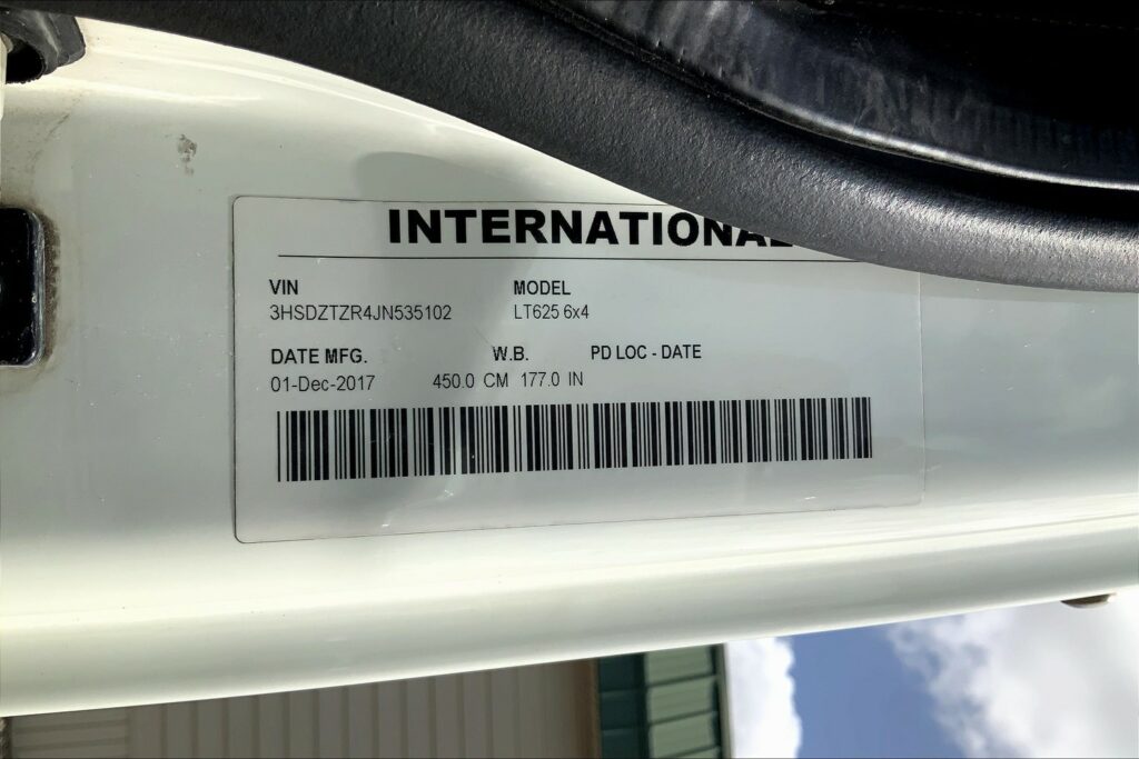 2018 INT LT625 6×4 Day Cab