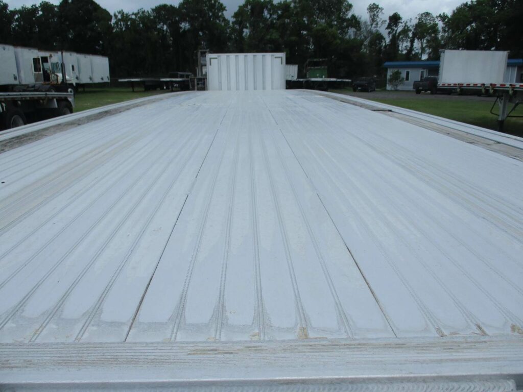 2014 MAC Trailer 48X102 ALUMINUM FLATBED WITH LIFT AXLE