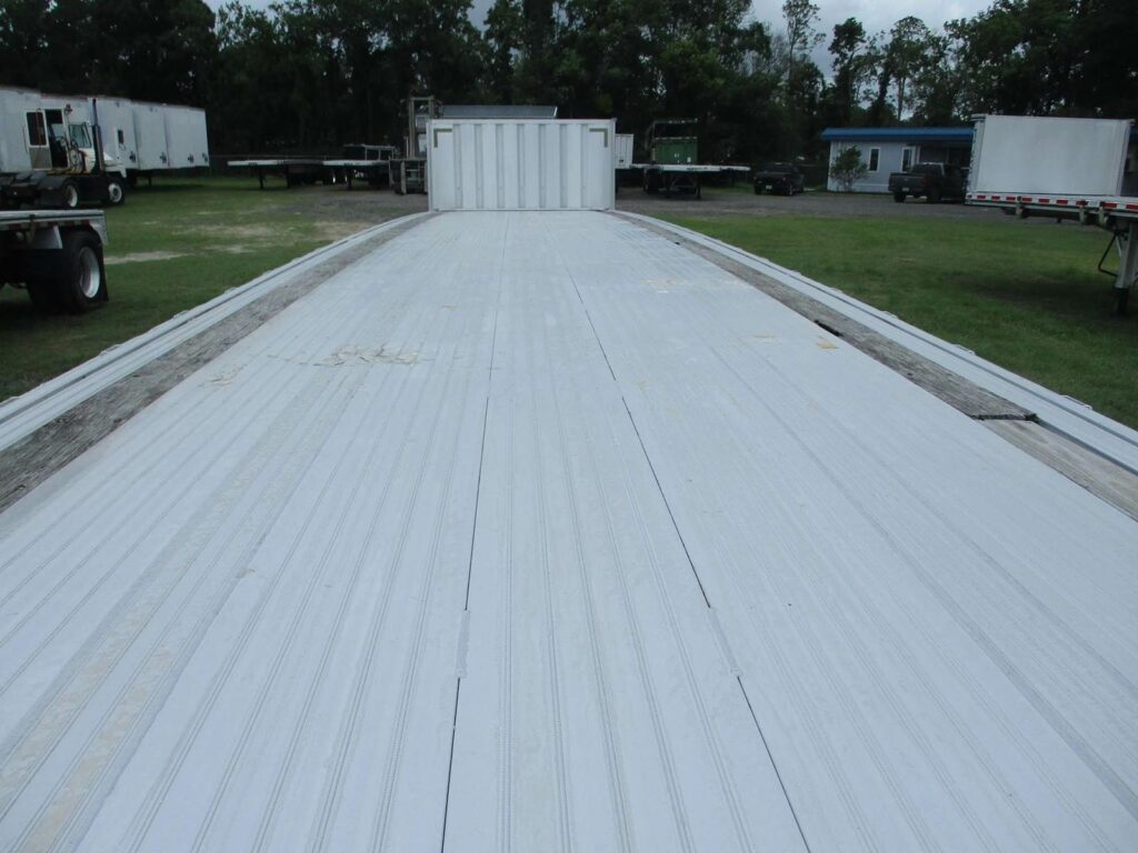 2014 MAC Trailer 48X102 ALUMINUM FLATBED WITH LIFT AXLE