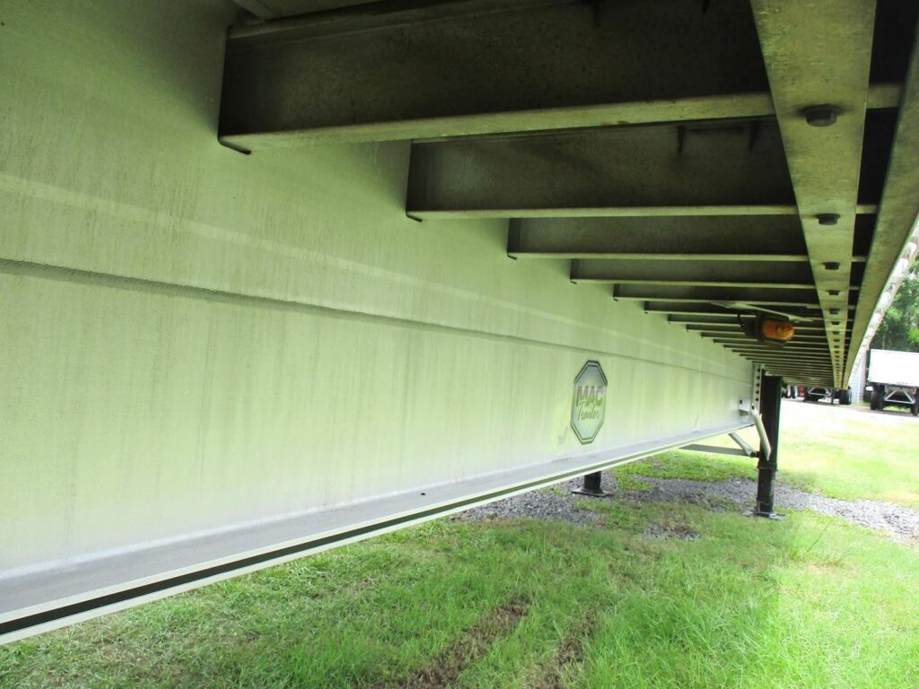 2014 MAC Trailer 48X102 ALUMINUM FLATBED WITH LIFT AXLE