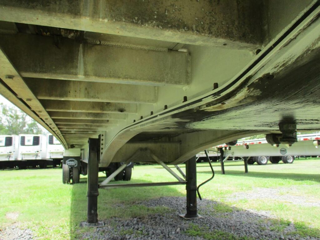 2014 MAC Trailer 48X102 ALUMINUM FLATBED WITH LIFT AXLE