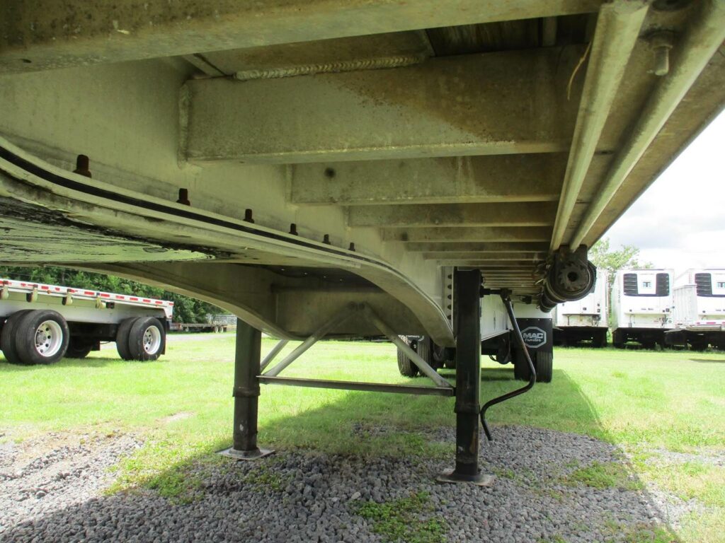 2014 MAC Trailer 48X102 ALUMINUM FLATBED WITH LIFT AXLE