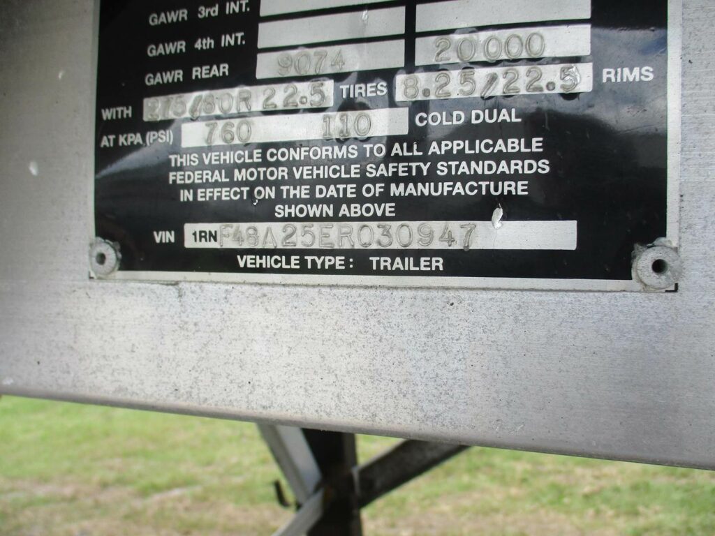 2014 Reitnouer 48X102 ALUMINUM SPREAD AXLE BIG BUBBA