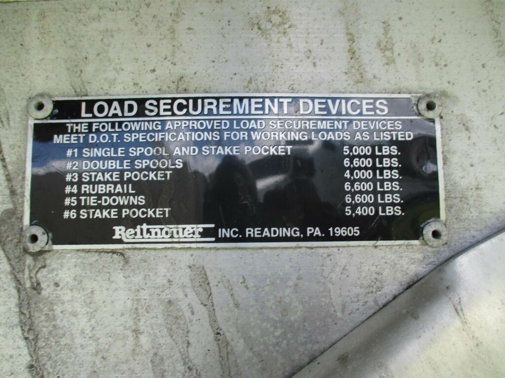 2014 Reitnouer 48X102 BIG BUBBA SPREAD AXLE FLATBED