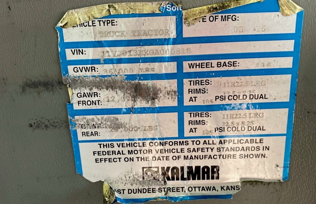 2016 KALMAR OTTAWA T2 4X2 OFF