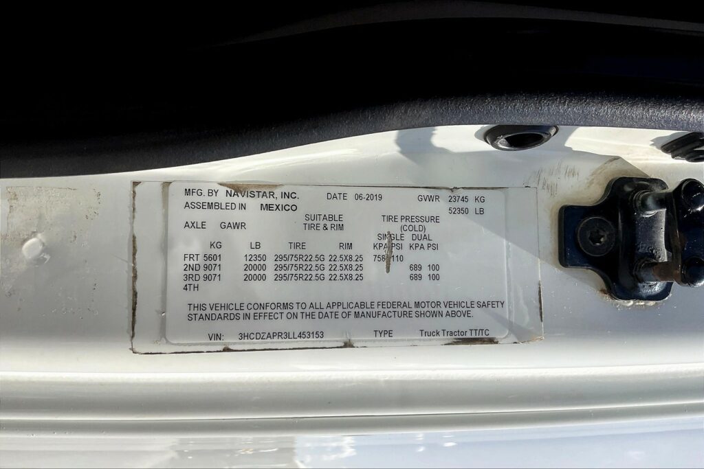 2020 CUM LT625 6×4 Day Cab