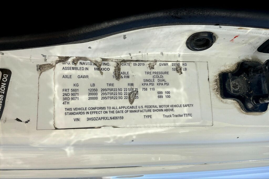 2020 CUM LT625 6×4 Day Cab