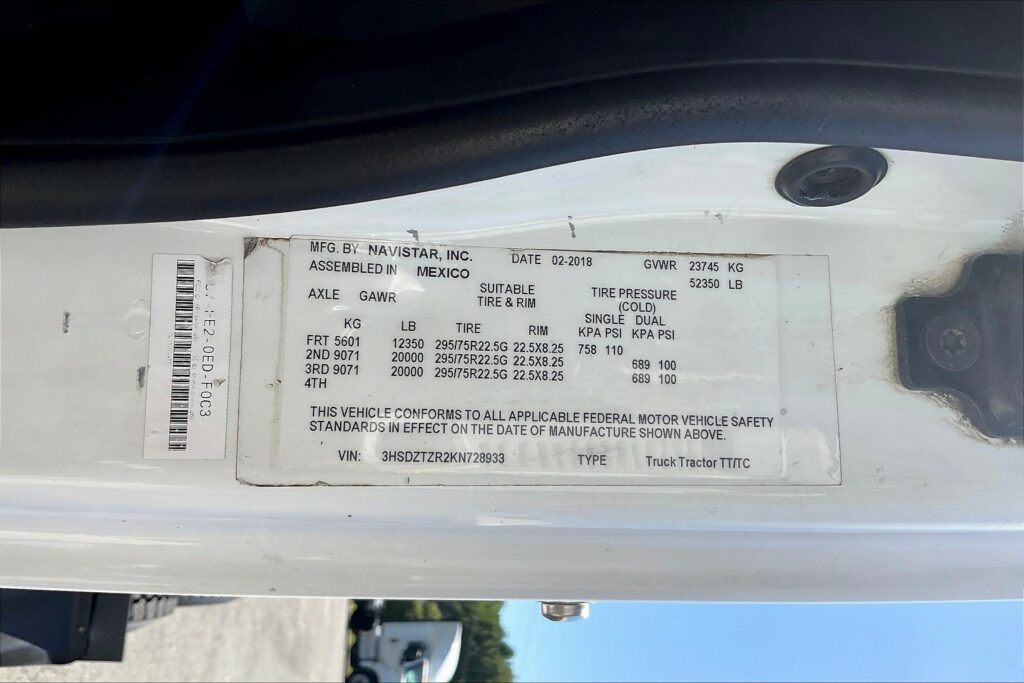 2019 INT LT625 6×4 Day Cab