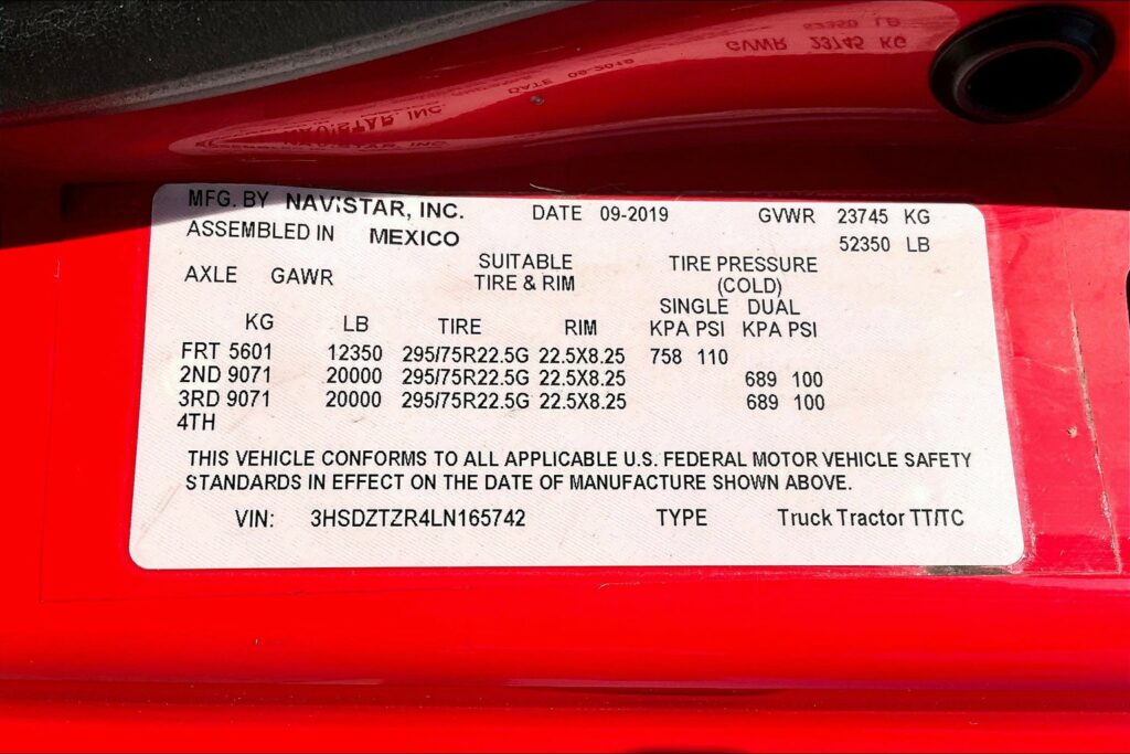 2020 INT LT625 6×4 Day Cab