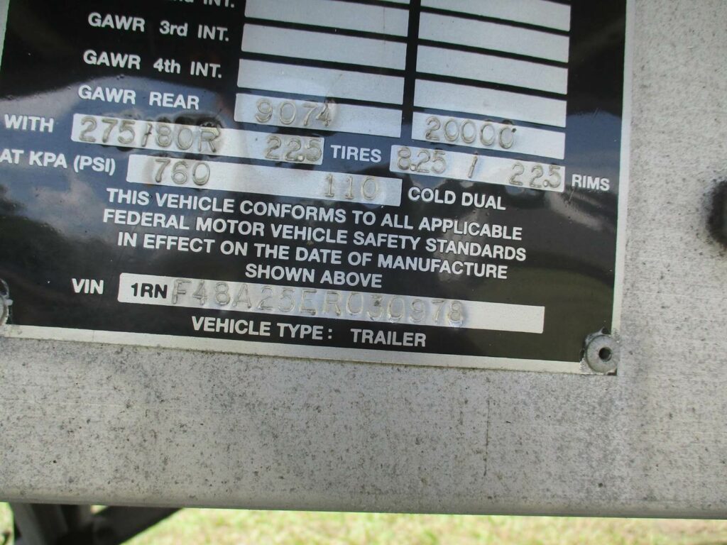 2014 Reitnouer 48X102 SPREAD AXLE BIG BUBBA