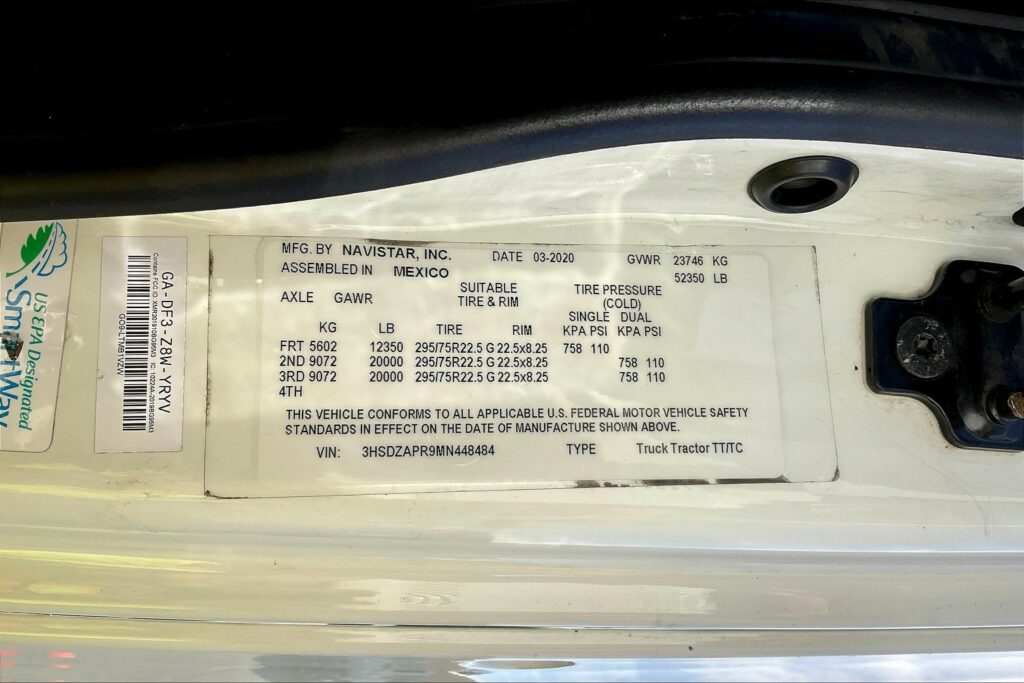 2021 CUM LT625 6×4 Day Cab