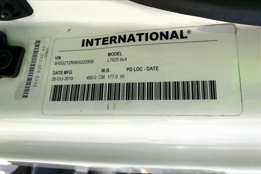 2019 INT LT625 6×4 Day Cab
