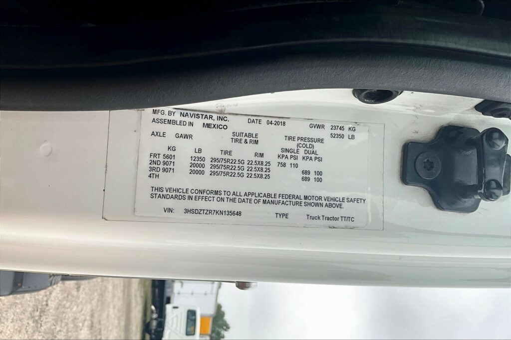 2019 INT LT625 6×4 Day Cab