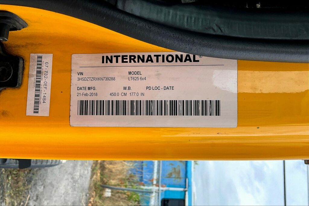 2019 INT LT625 6×4 Day Cab