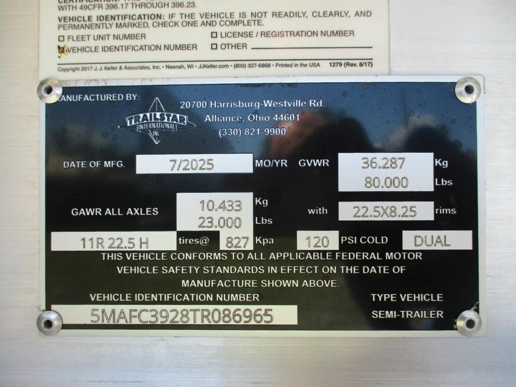 2026 Trailstar 39X84X60 FRAMELESS DROP DOWN FENDER BEDLINER MANDO