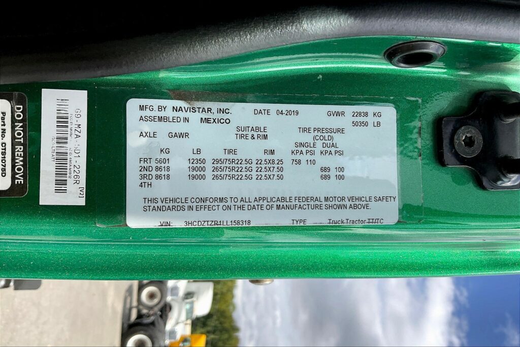 2020 INT LT625 6×4 Day Cab