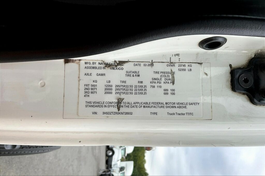 2019 INT LT625 6×4 Day Cab