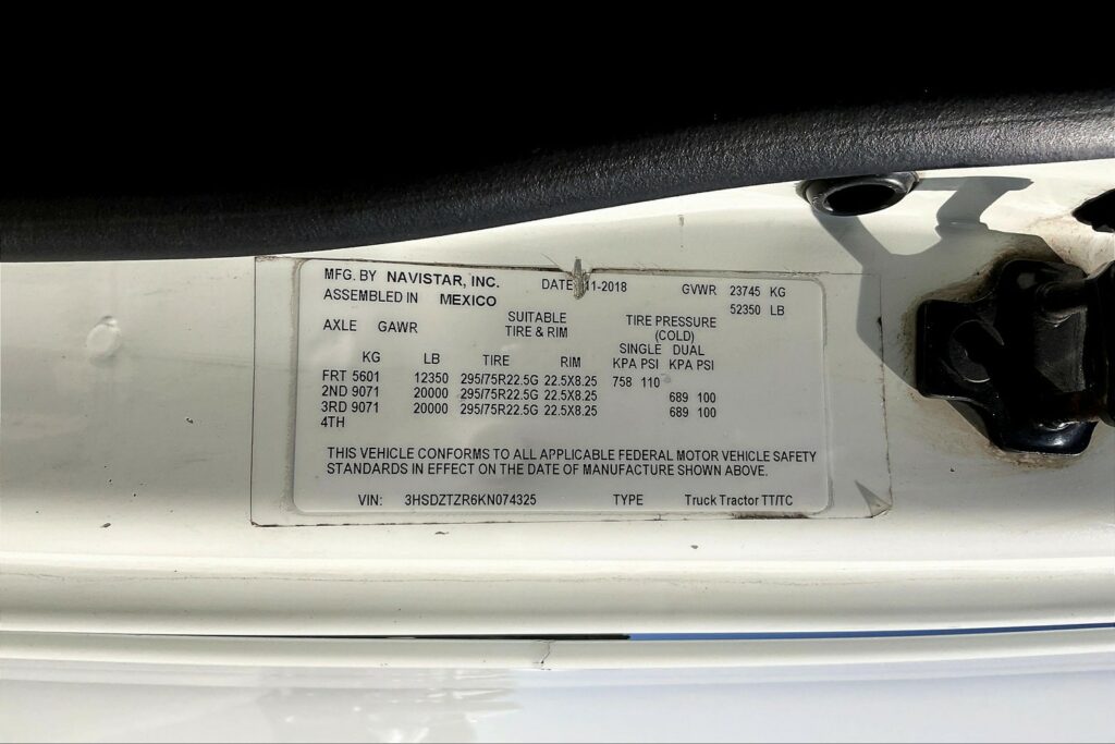 2019 INT LT625 6×4 Day Cab