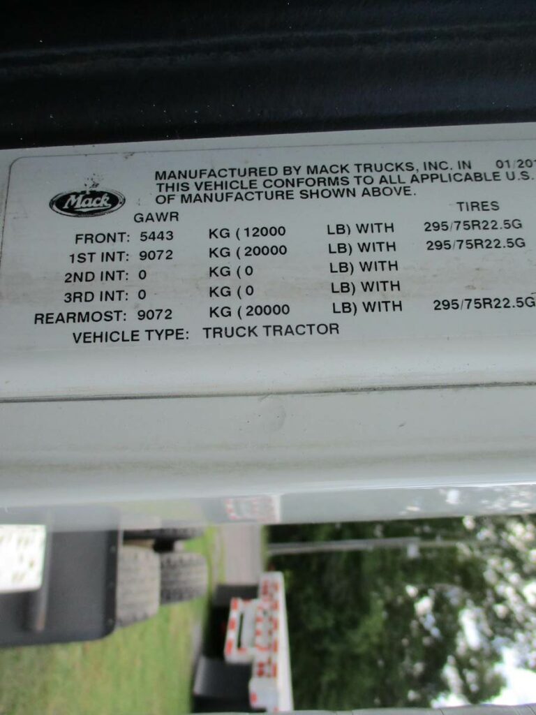 2015 Mack Pinnacle CXU613