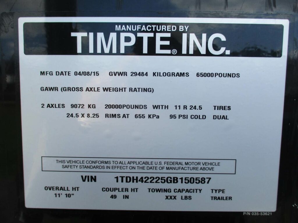 2016 Timpte