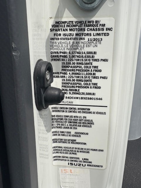 2014 Isuzu NPRGASHD