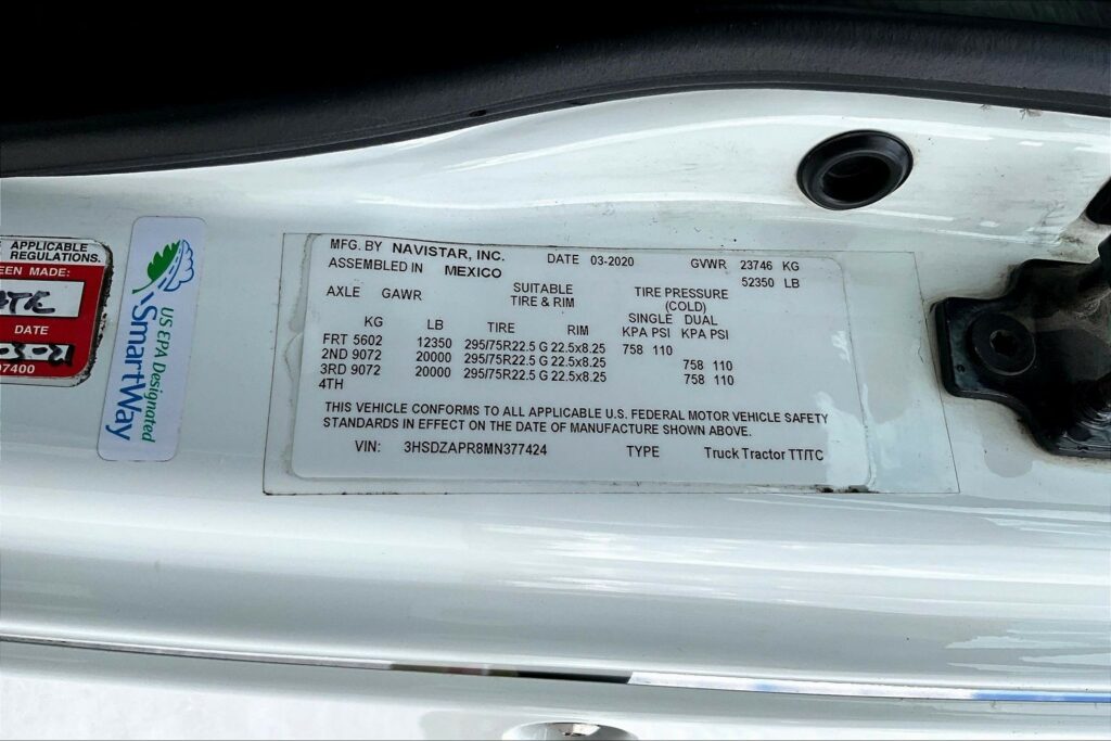 2021 CUM LT625 6×4 Day Cab