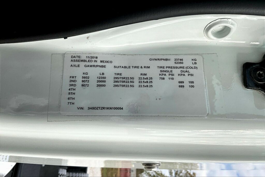 2019 INT LT625 6×4 Day Cab