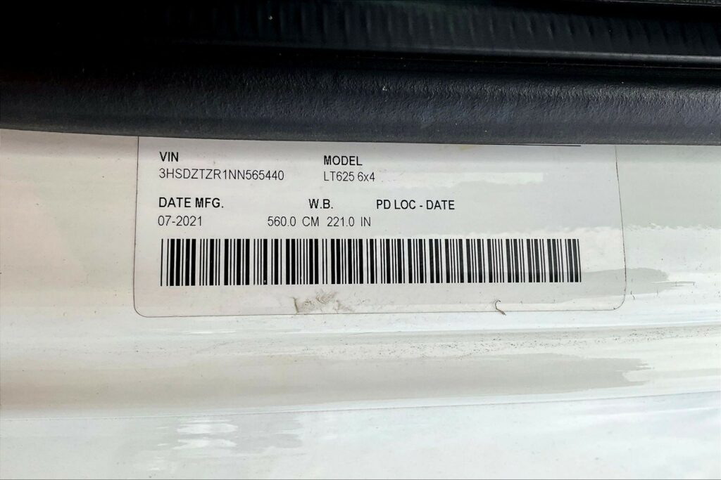 2022 INT LT625 6×4 Sleeper
