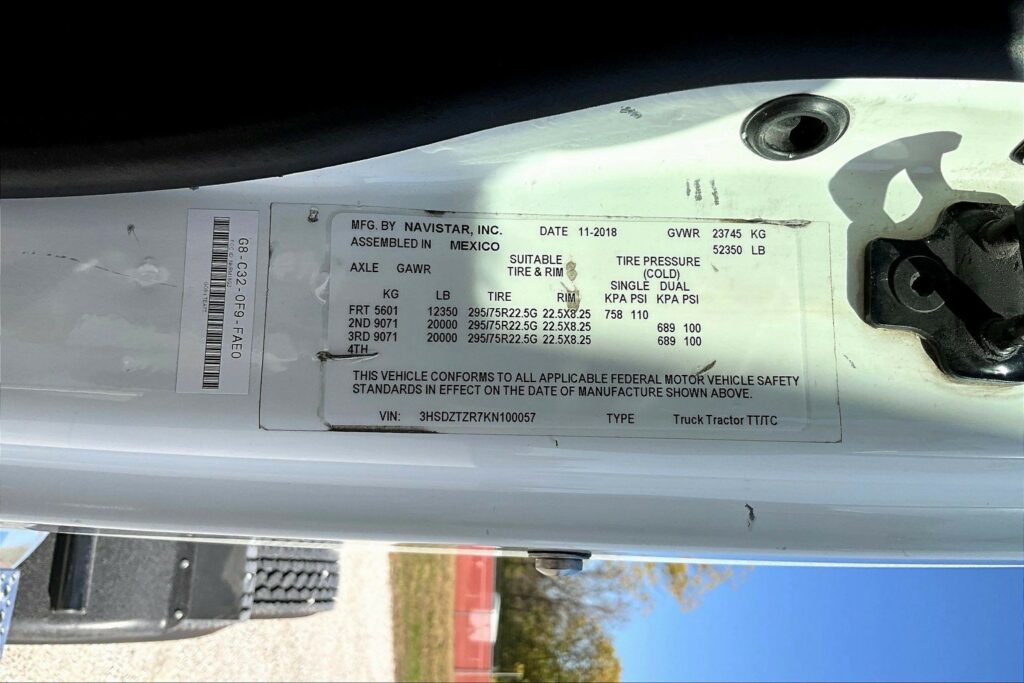 2019 INT LT625 6×4 Day Cab