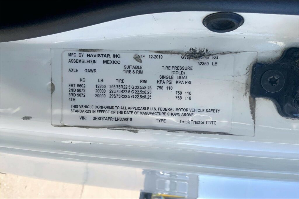 2020 CUM LT625 6×4 Day Cab