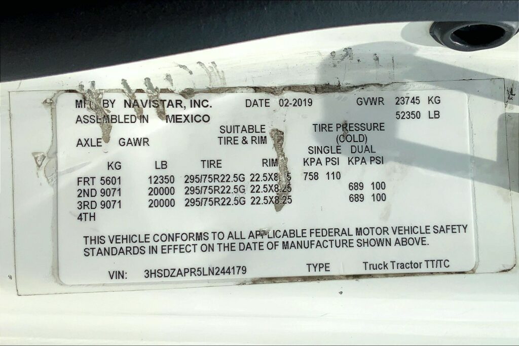 2020 CUM LT625 6×4 Day Cab