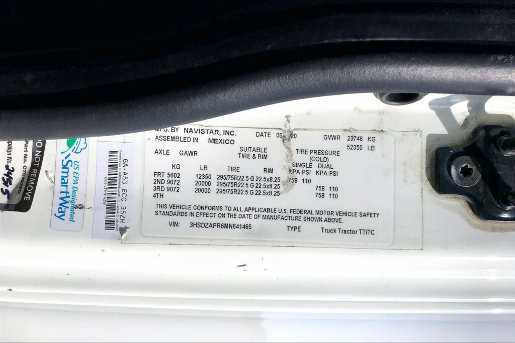 2021 CUM LT625 6×4 Day Cab