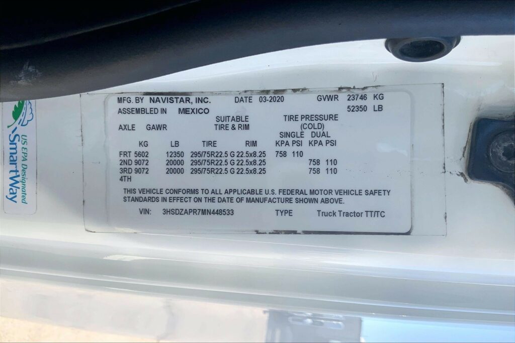 2021 CUM LT625 6×4 Day Cab